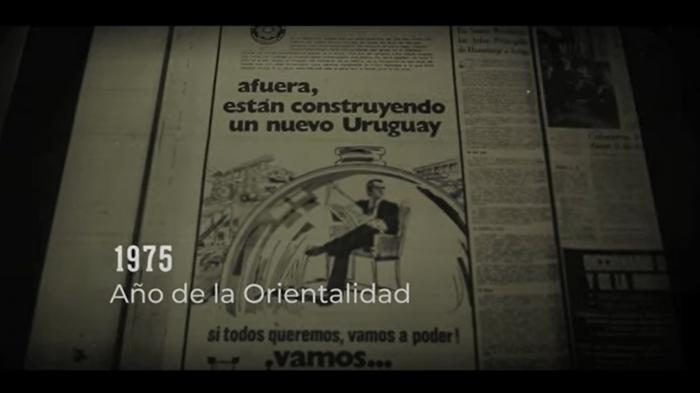 Captura video, 1975 Año de la Orientalidad