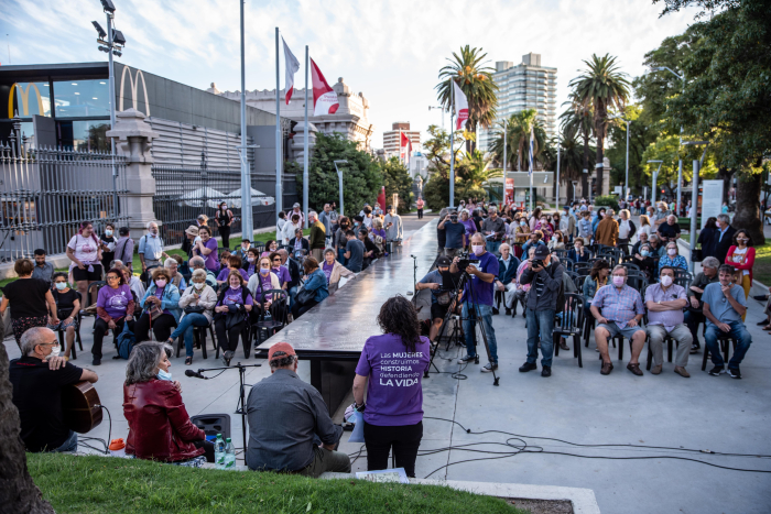 Memorial de la explanada de Punta Carretas. Fotografías: Martín Varela, 2025.