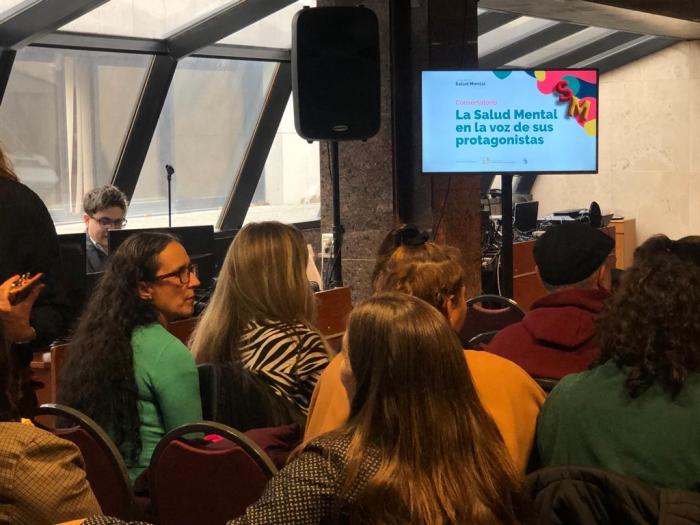 Público en el evento: "La salud mental en la voz de sus protagonistas"