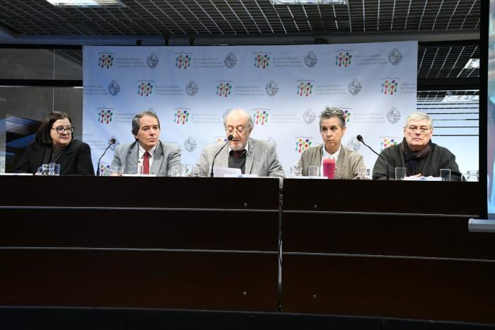 Integrantes del Consejo Directivo en la Asamblea Nacional de DDHH