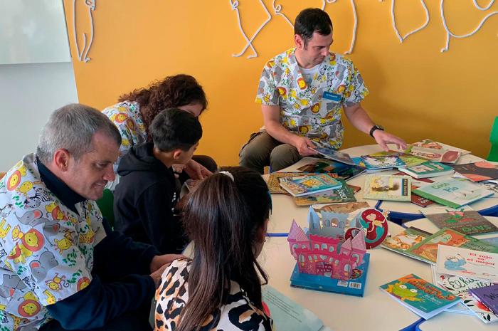 Espacio de narrativa infantil y juvenil en el Hospital Pereira Rossell