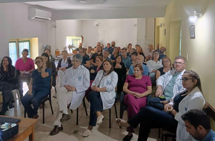 Capacitación sobre salud mental a enfermeros y enfermeras del Hospital Vilardebó