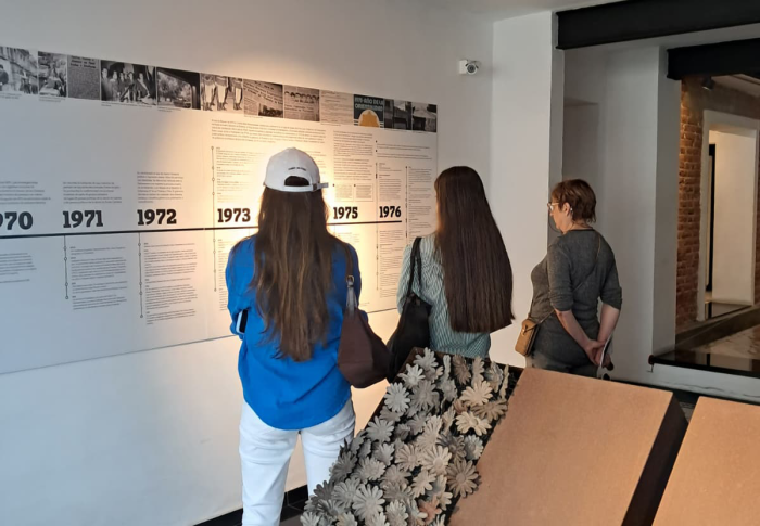 Visitas en el Sitio de Memoria ex SID Visitas en el Sitio de Memoria ex SID