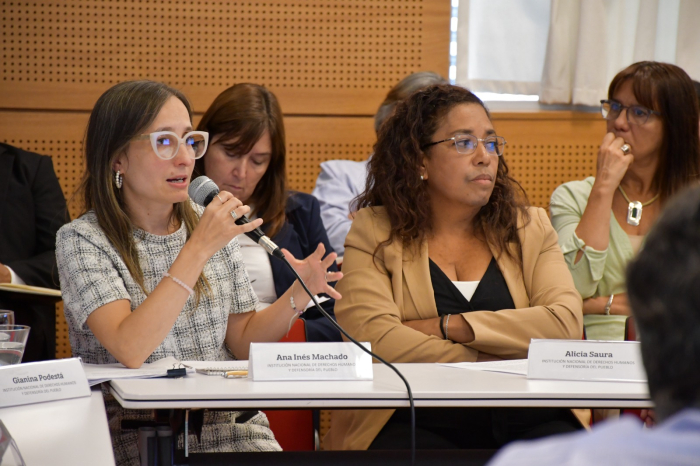 Ana Inés Machado y Alicia Saura, equipo del MNP