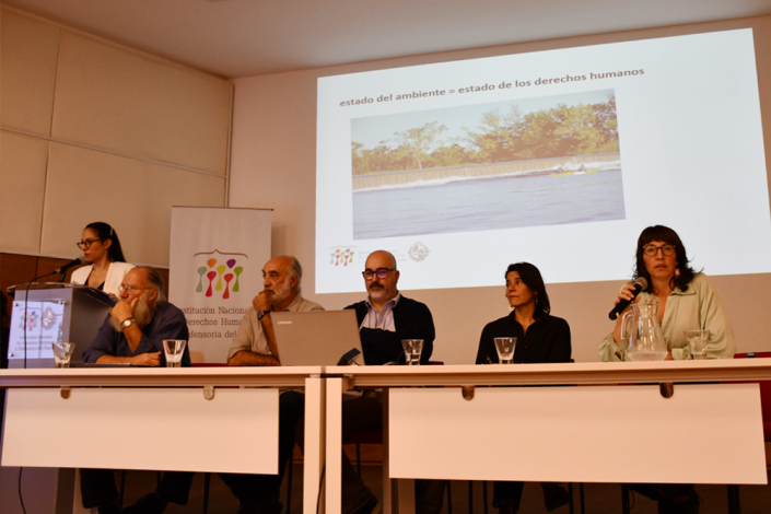 Expositores del primer panel del Encuentro