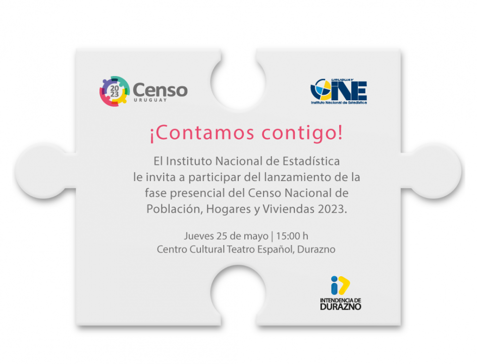 Invitación lanzamiento censo presencial