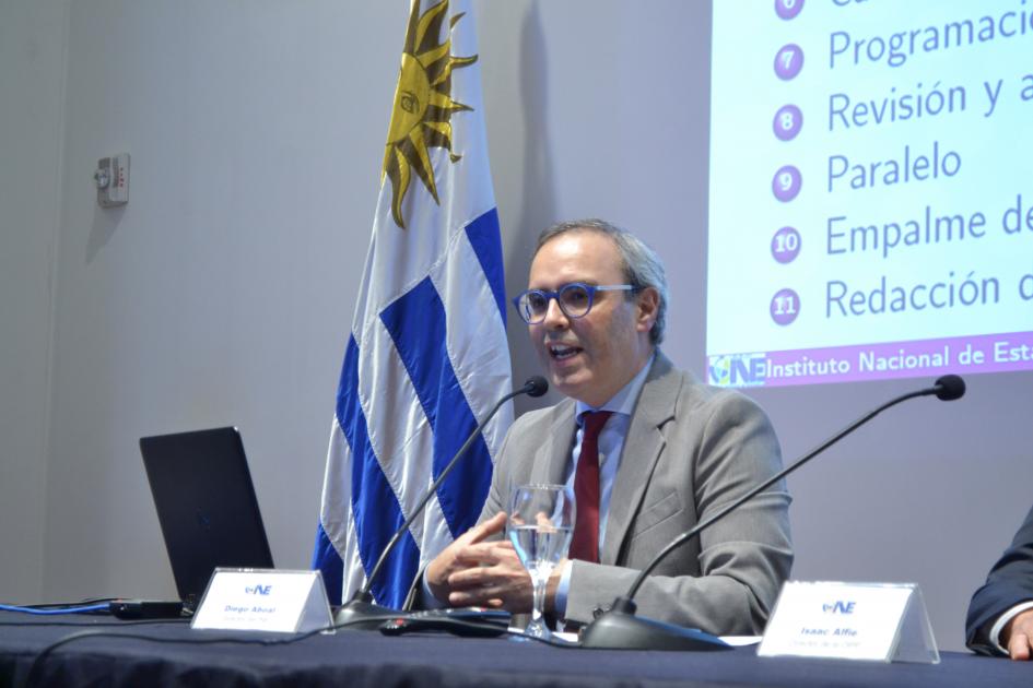 Presentación cambio de base IPC Diego Aboal Director Técnico del Instituto Nacional de Estadística