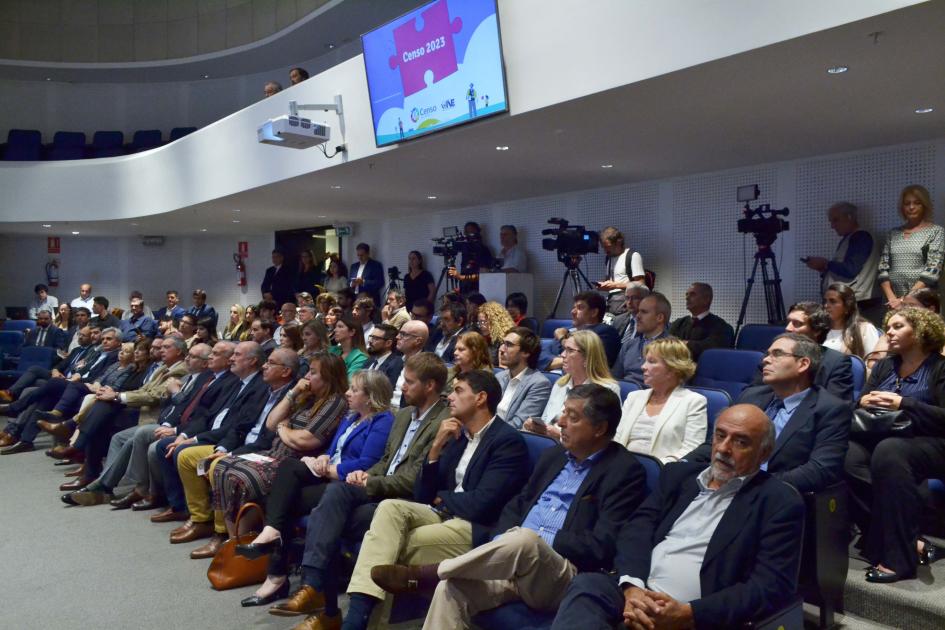 Lanzamiento Censo 2023 imagen publico asistente