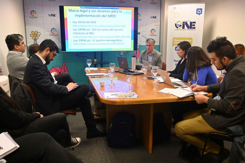 Visita de estudio del INE Chile para fortalecer el desarrollo estadístico