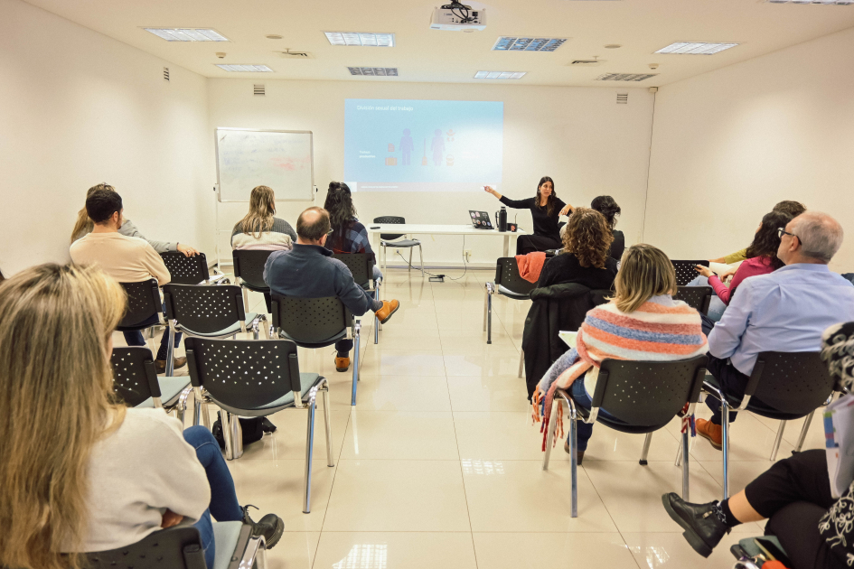 Grupo de asistentes al taller 