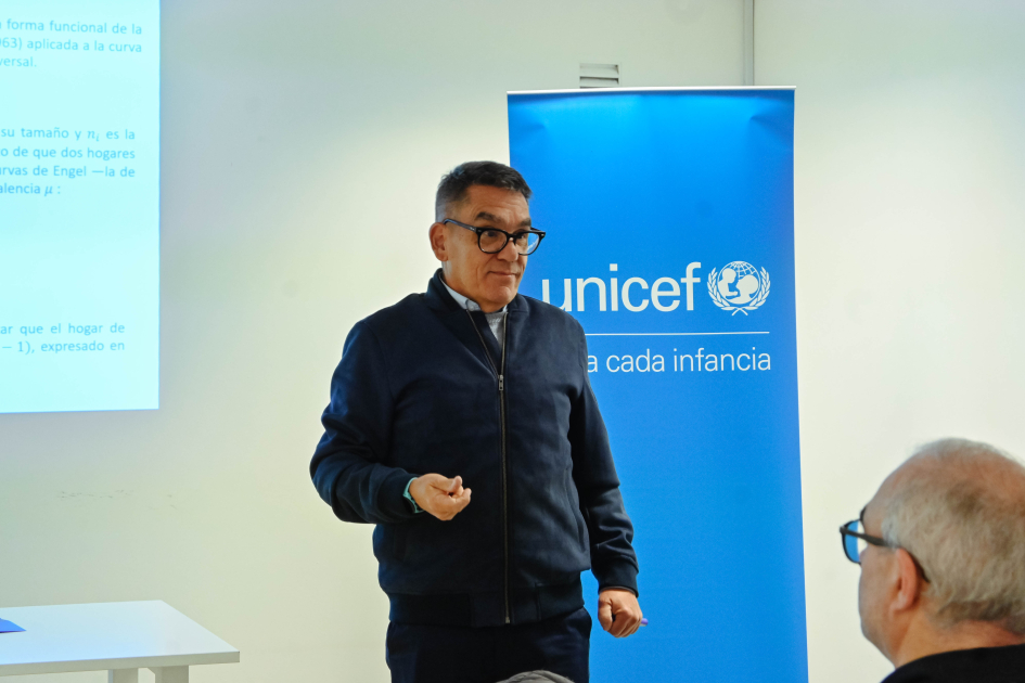 Consultor de UNICEF, Jorge Paz
