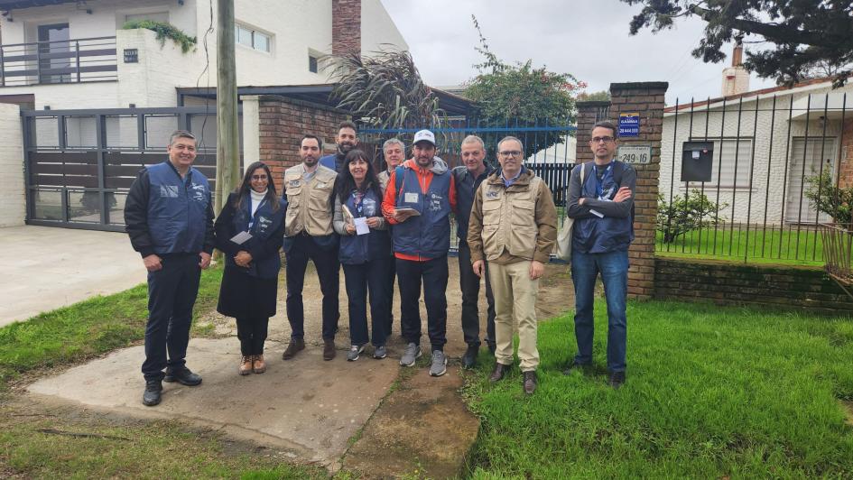 Visita de observación técnica al Censo 2023 imagen de observadores