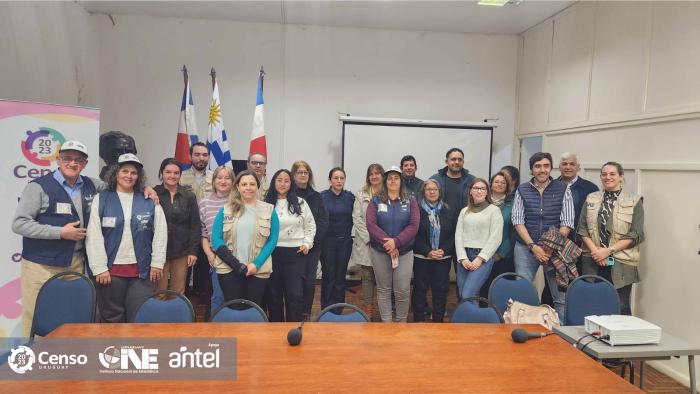 Acto de cierre censo presencial en Cerro Largo