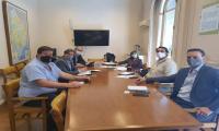 Reunión con autoridades de MEVIR Reunión con autoridades de MEVIR