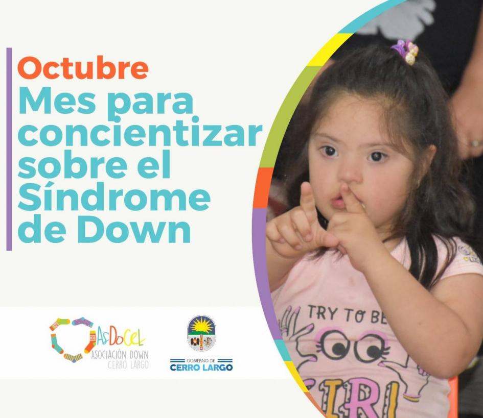 Octubre, concientización sobre el Síndrome de Down