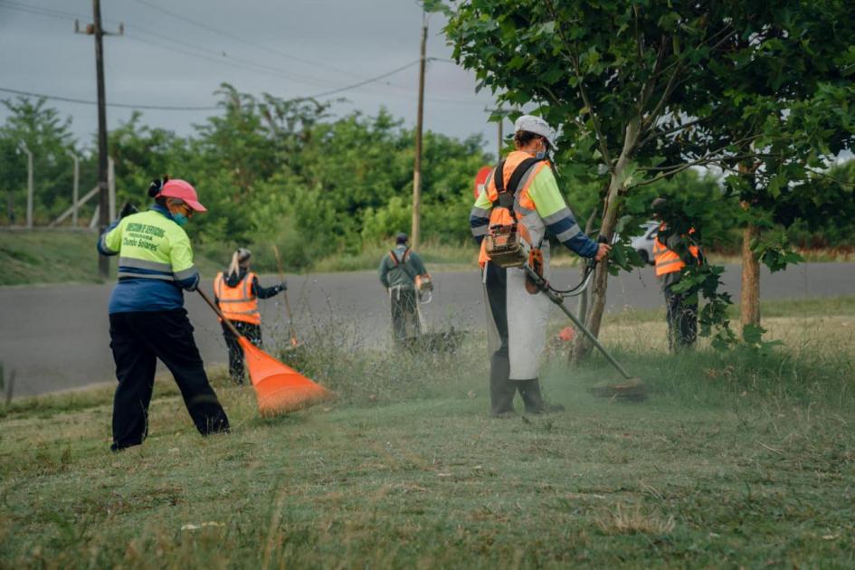 Limpieza de espacios públicos Limpieza de espacios públicos