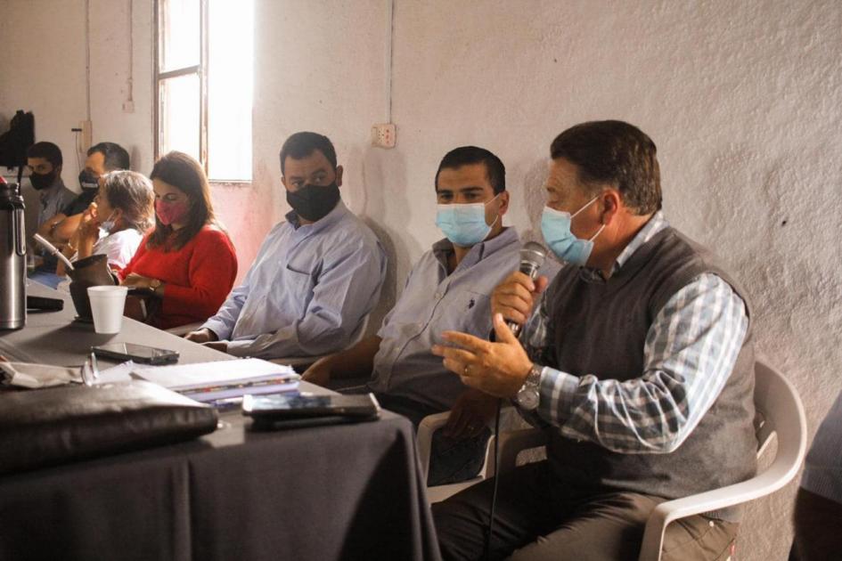 Sesión de Alcaldes en Las Cañas Sesión de Alcaldes en Las Cañas