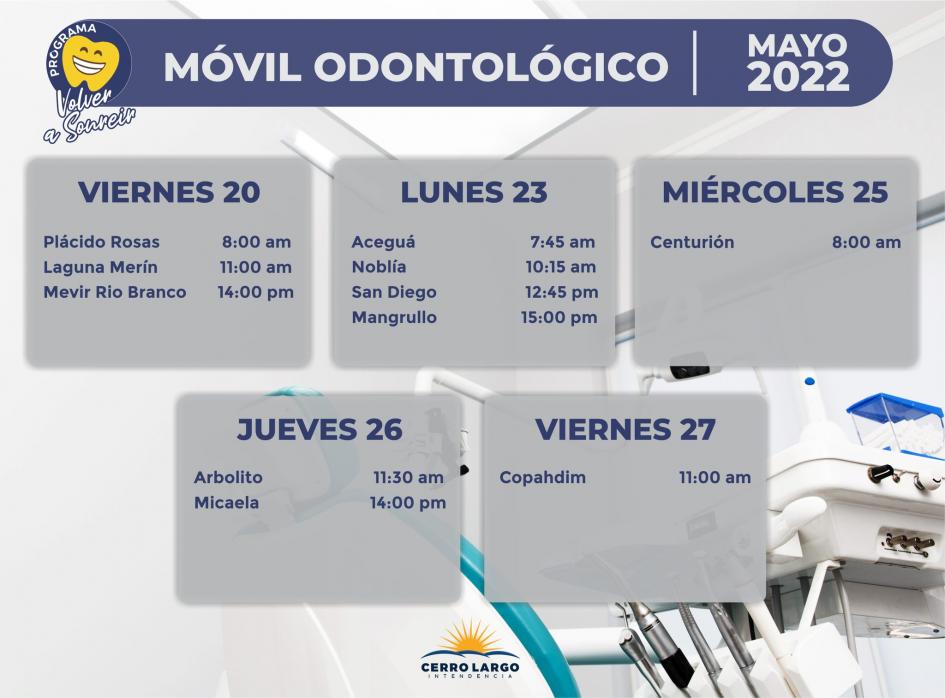 MOVIL ODONTOLOGICO MOVIL ODONTOLOGICO