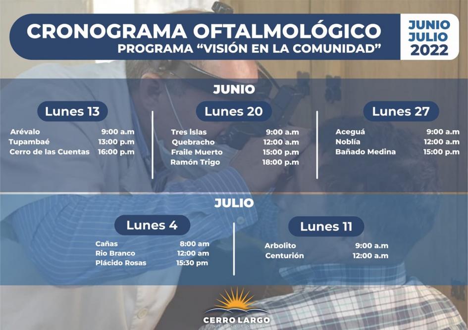 ATENCIÓN OFTALMOLÓGICA ATENCIÓN OFTALMOLÓGICA