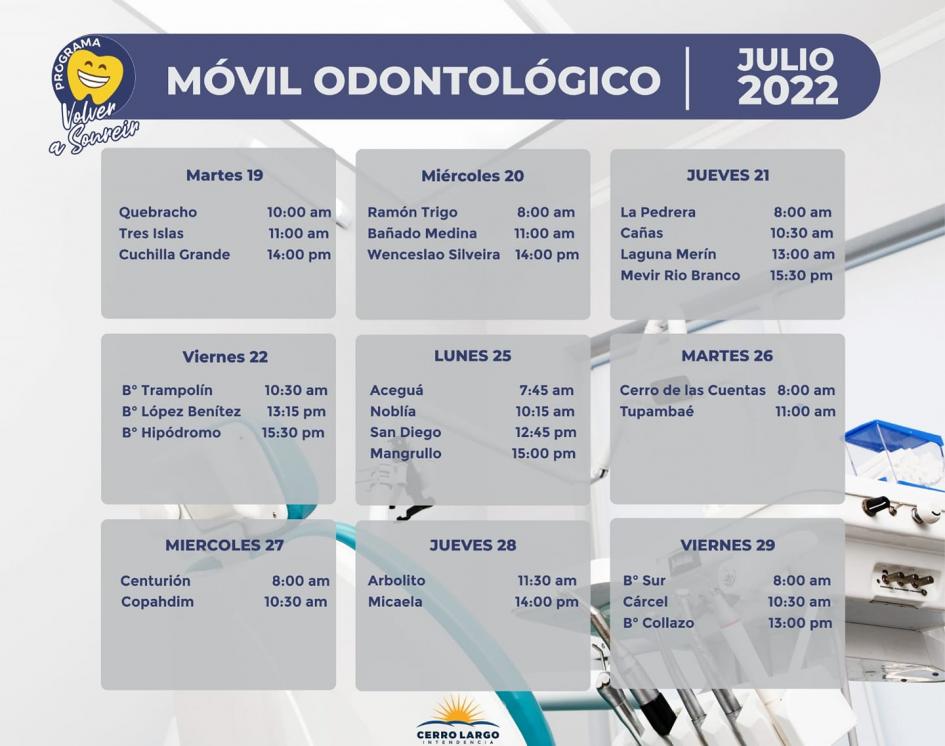 MÓVIL ODONTOLÓGICO