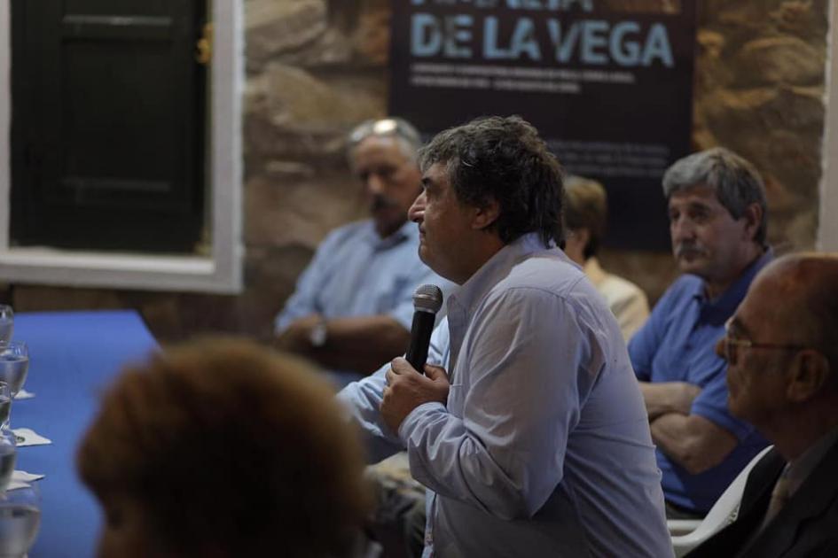 Intendente de Cerro Largo Ec. Luis Sergio Botana Amalia de la Vega