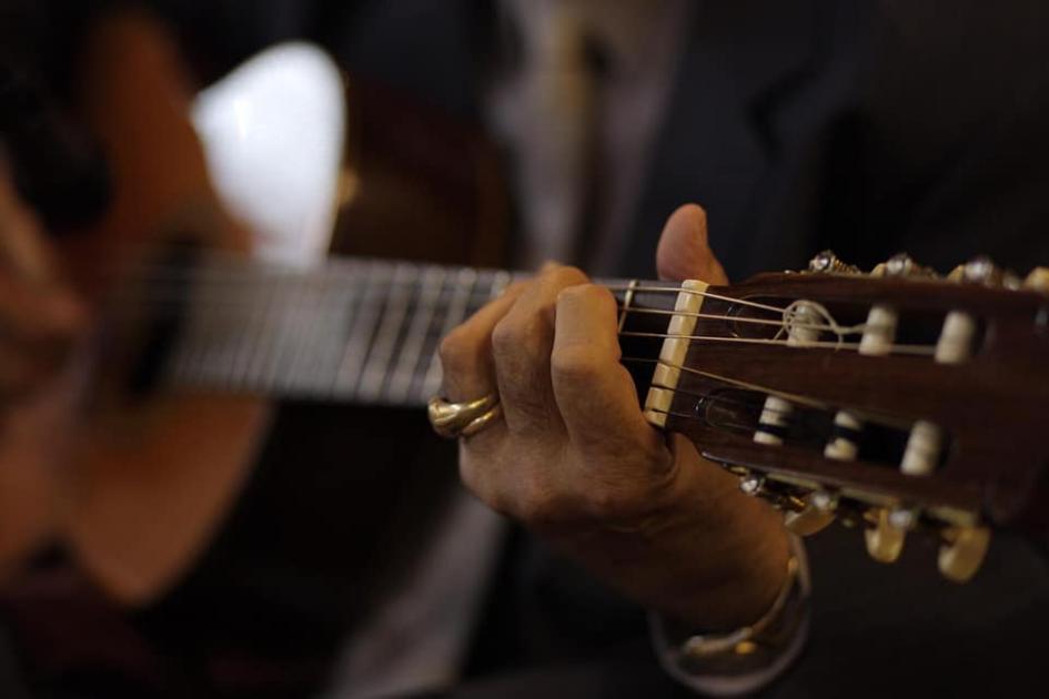 Músico Hilario Perez Amalia de la Vega