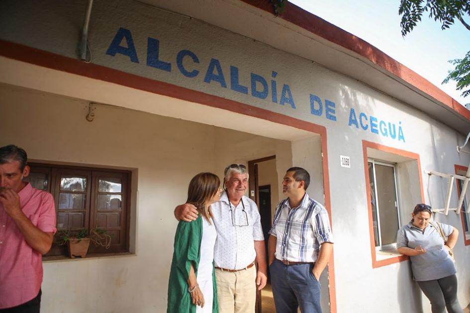 Cambio de mando Alcaldía de Aceguá