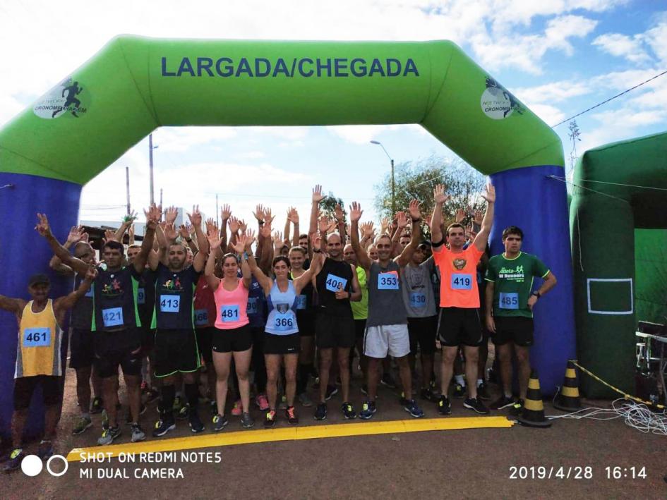 Participantes de la Maratón de Aceguá