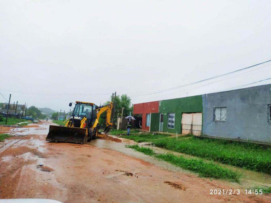 Temporal lluvias desagües cortados 