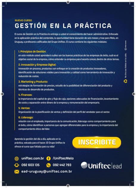 Curricula curso de Gestión en la práctica