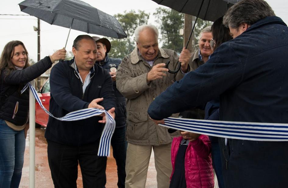 Inauguración tramo Melo-Aceguá