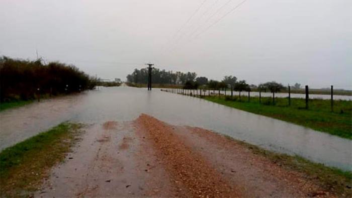 Debido a las lluvias.