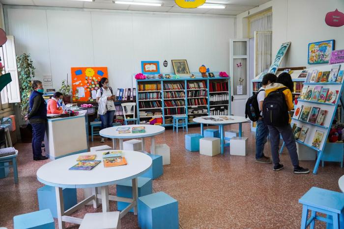 SALA DE LECTURA INFANTIL.
