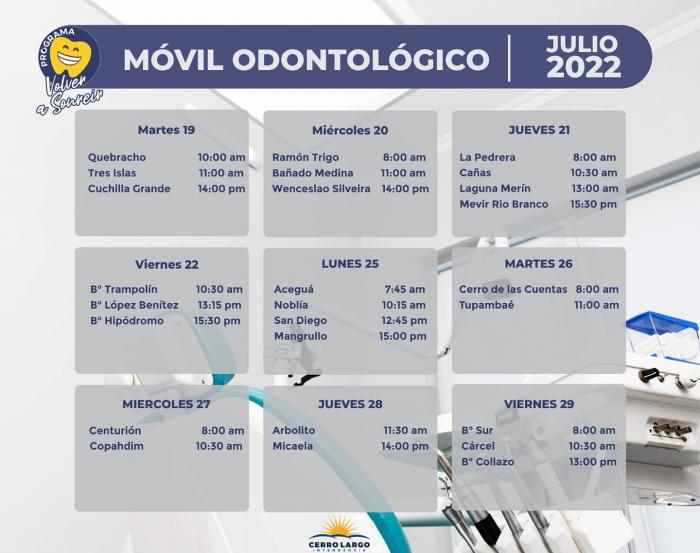 MÓVIL ODONTOLÓGICO
