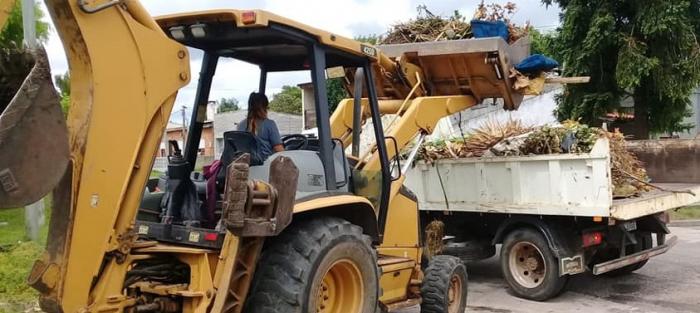 Maquina trabajando