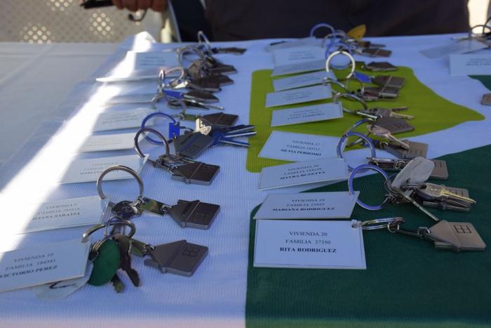 Entrega llaves viviendas