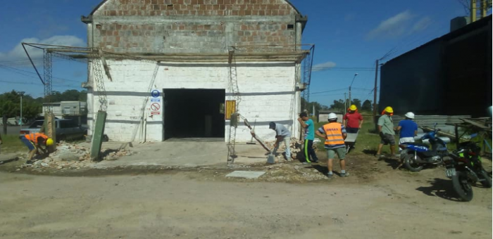 Galpón en obras