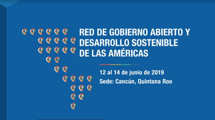 logo de Red de gobierno abierto abierto y desarrollo sostenible