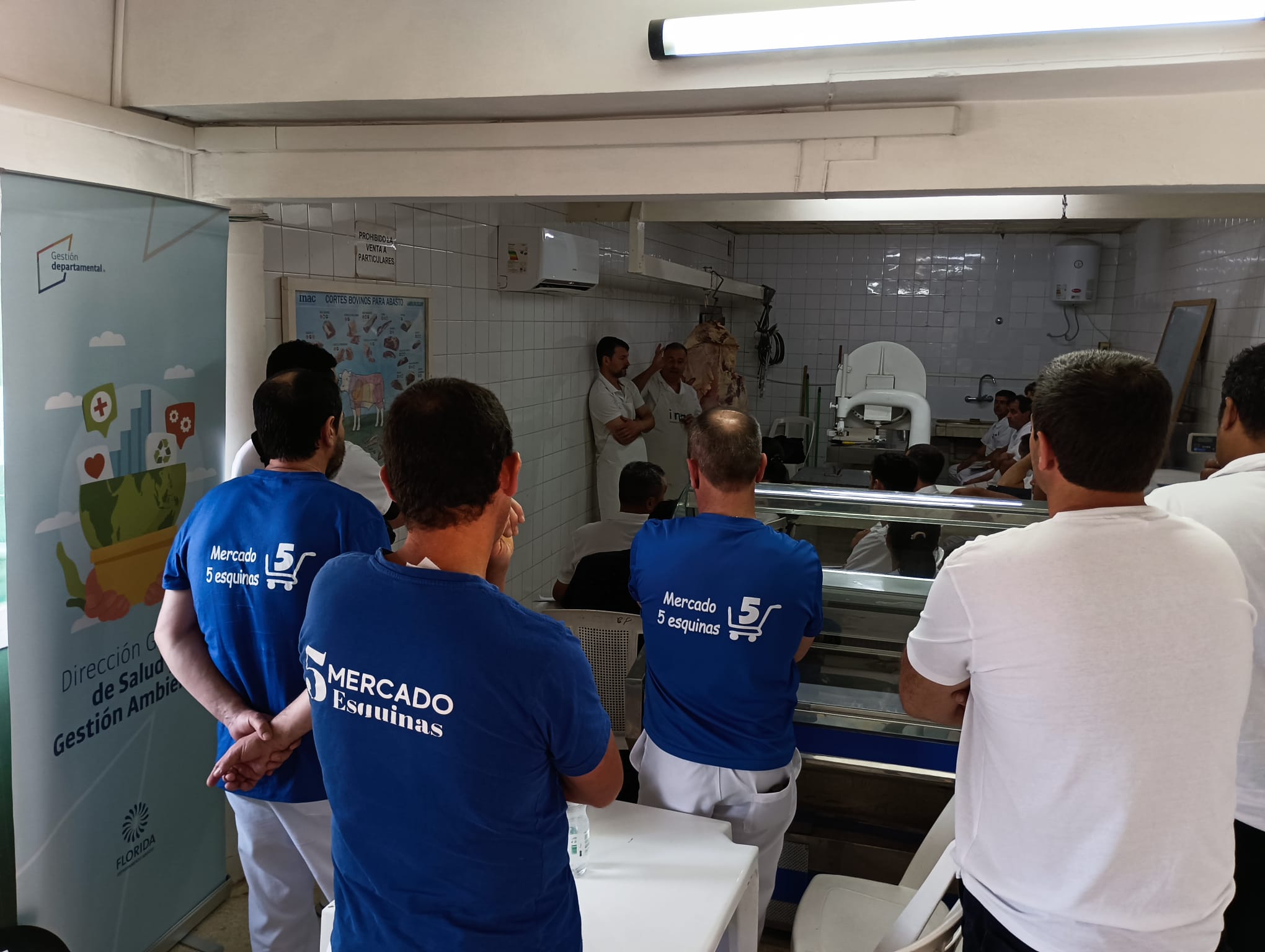 Capacitación de carniceros en cursos de INAC con apoyo de la IDF | IDF