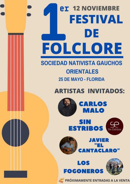 Afiche - Festival de Folclore