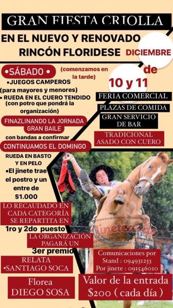 Afiche - Gran Fiesta Criolla