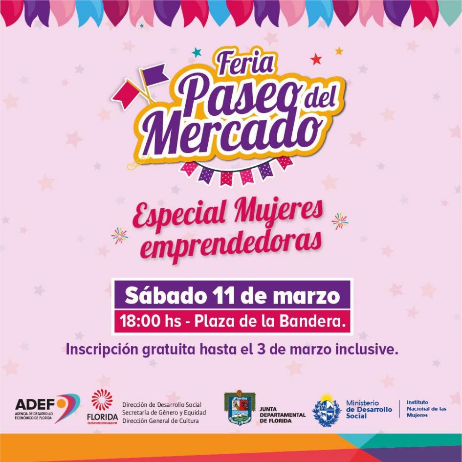 Afiche - Paseo del Mercado
