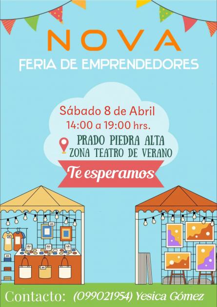 Afiche - Nova - Feria de Emprendedores