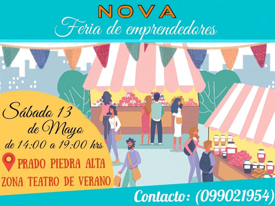 Afiche - Nova Feria de Emprendedores
