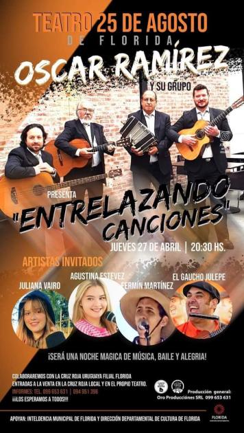 Afiche - Óscar Ramírez y su grupo