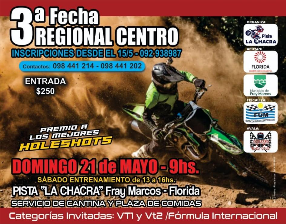 3era Fecha Regional Centro de Motociclismo