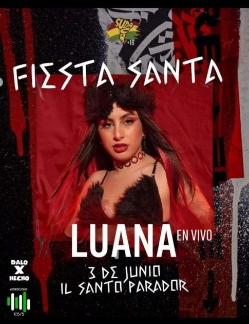 Fiesta Santa – Luana en vivo