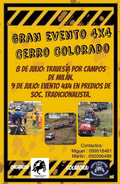 Gran evento 4x4 en Cerro Colorado