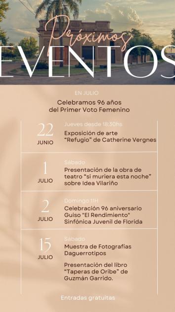 Actividades en el marco del 96° aniversario del primer voto femenino en Sudamérica