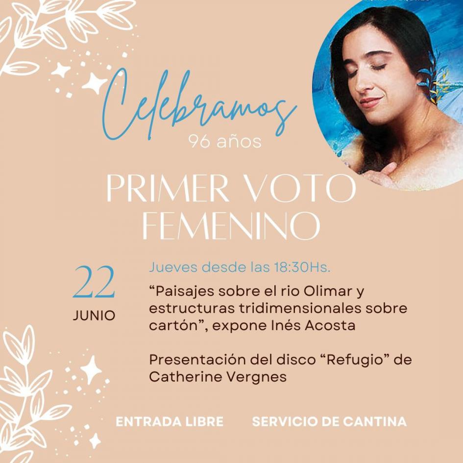 Cerro Chato celebra el 96° aniversario del Primer Voto Femenino
